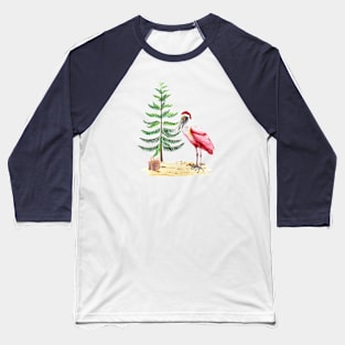 Spoonbill Baseball T-Shirt